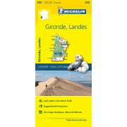 335 Girondes, Landes Michelin